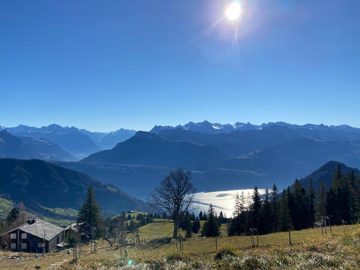 Rigi-Burggeist Alpine Guesthouse Gersau Esterno foto