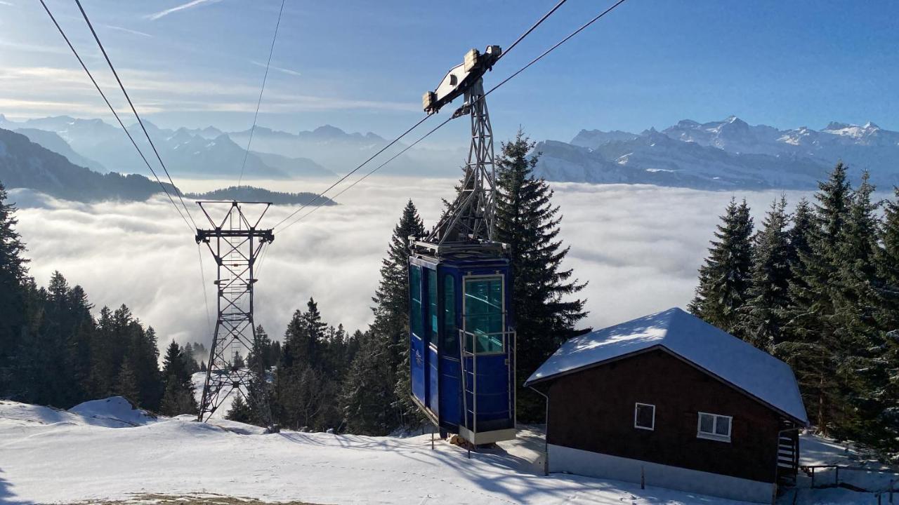 Rigi-Burggeist Alpine Guesthouse Gersau Esterno foto