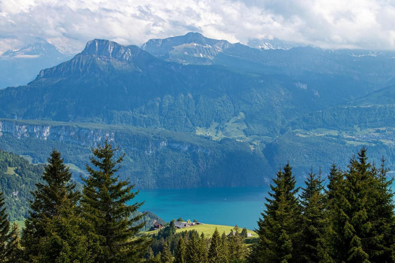 Rigi-Burggeist Alpine Guesthouse Gersau Esterno foto